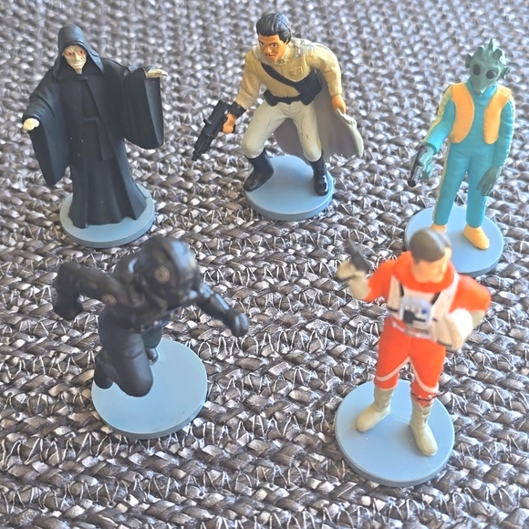 Lot Of 5 1977 Star Wars PVC Lucas Film Applause Figurines - Picture 8 of 8